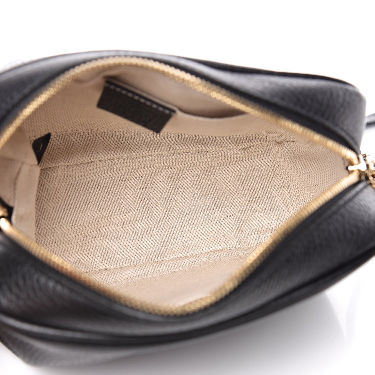 Gucci Pebbled Calfskin Small Soho Disco Bag Black 5 of 10
