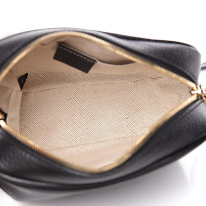 Gucci Pebbled Calfskin Small Soho Disco Bag Black 5 of 10