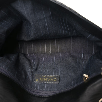 Chanel Lambskin Quilted Medium Westminster Pearl Flap Black 5 of 10