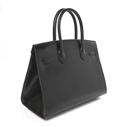 Hermes Box Birkin Sellier 30 Black 3 of 11