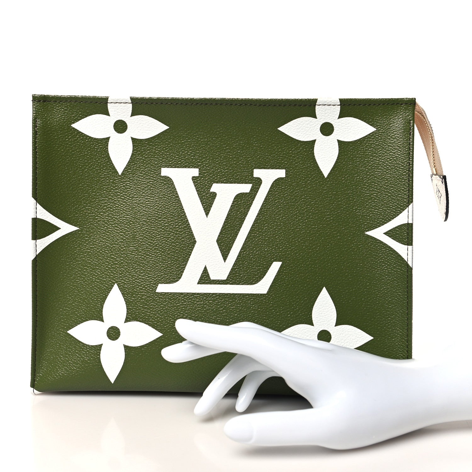 Louis Vuitton Monogram Giant Toiletry Pouch 26 Kaki 2 of 6