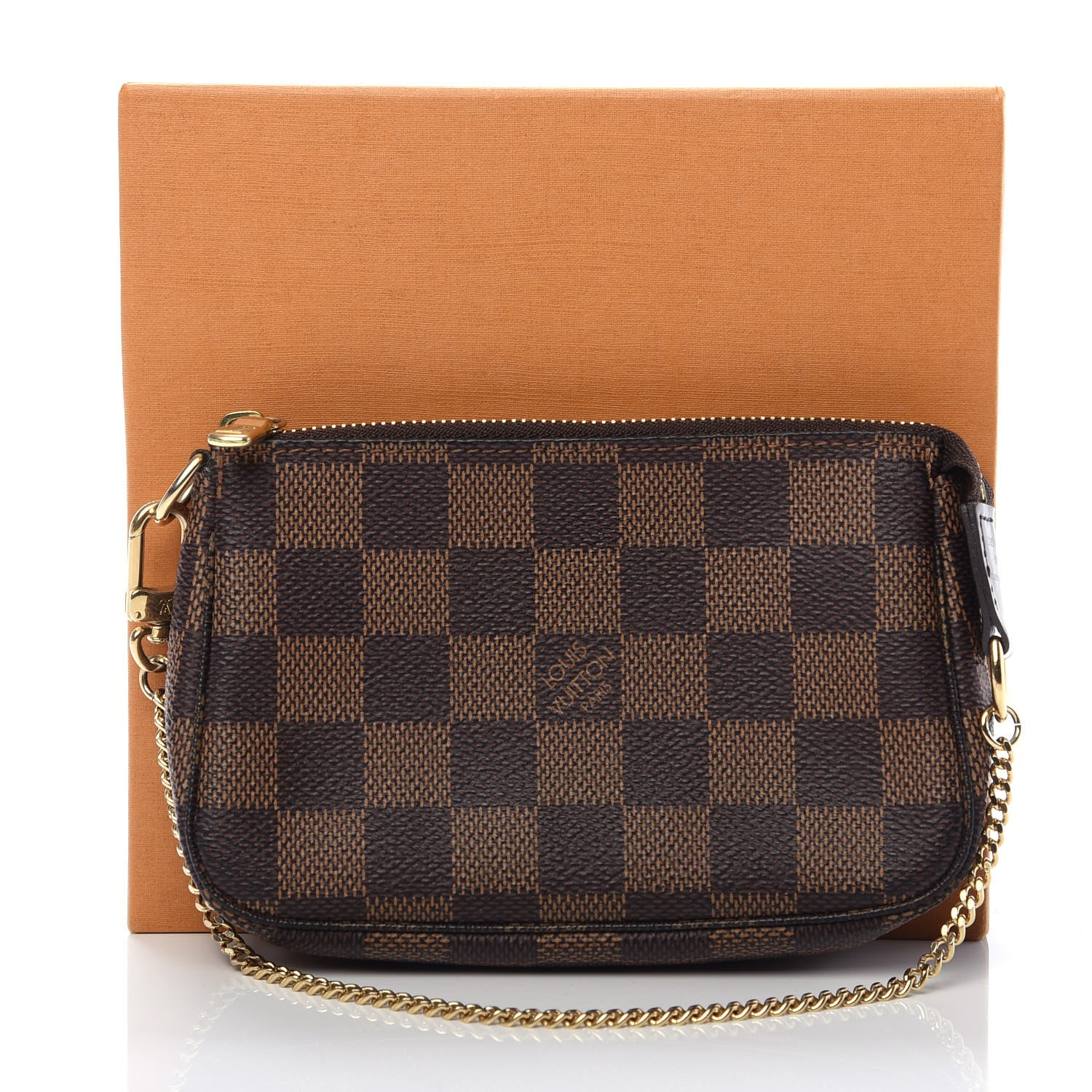 Louis Vuitton Damier Ebene Mini Pochette Accessories 11 of 11