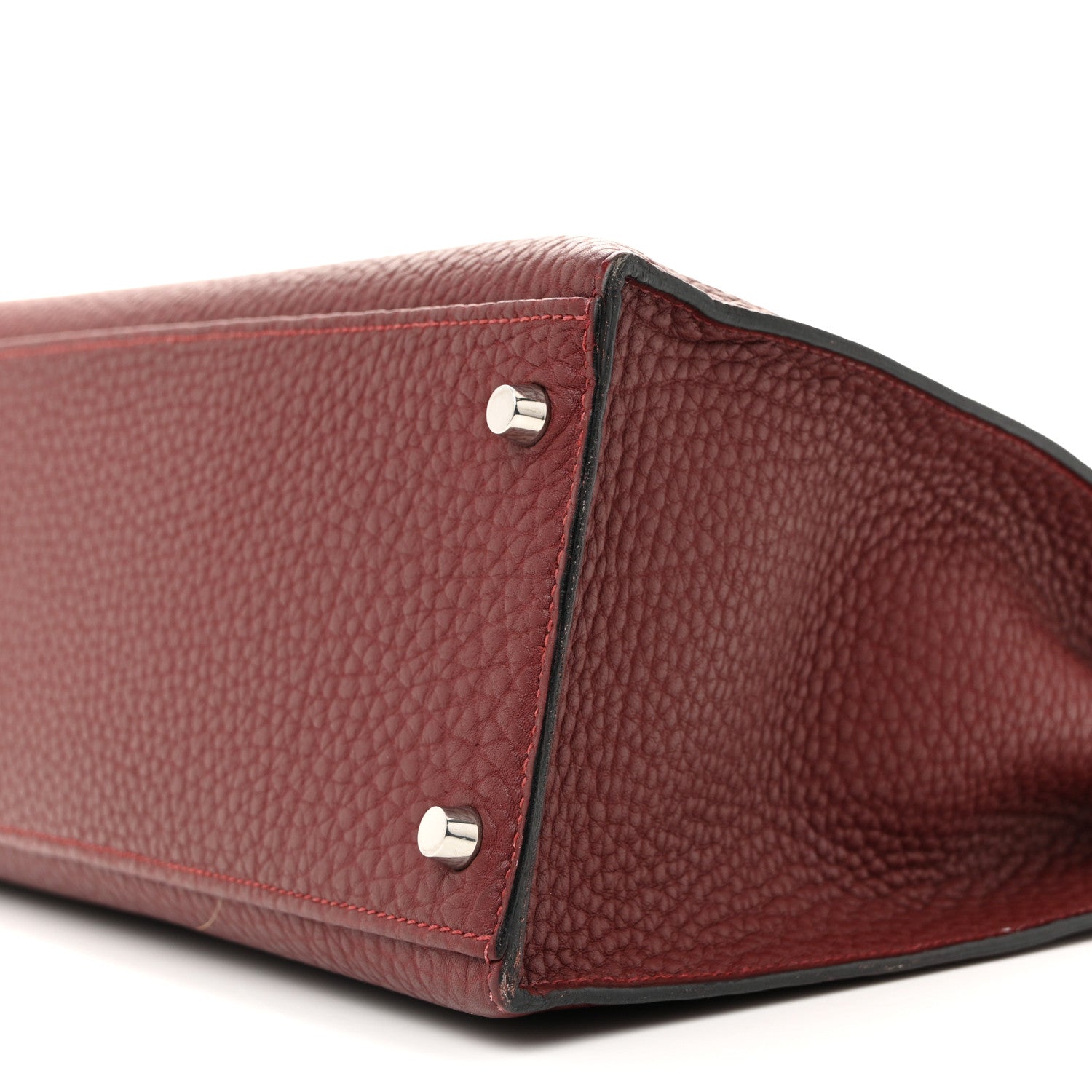 Hermes Fjord Kelly Sellier 35 Rouge H 10 of 16