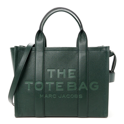 Marc Jacobs Grained Calfskin Medium The Tote Bag Ivy 1 of 12