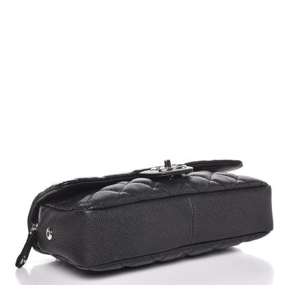 Chanel Caviar Quilted Medium Easy Flap Black 4 of 7