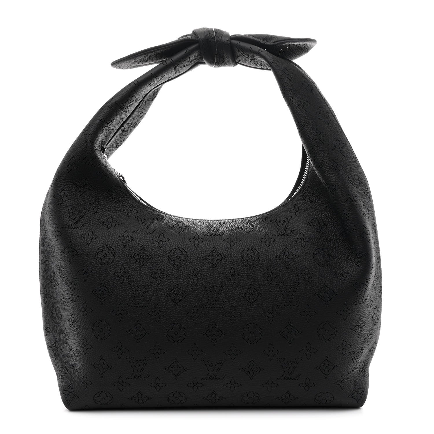 Louis Vuitton Mahina Why Knot Black Black 1 of 9