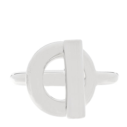 Hermes Sterling Silver GM Echappee Ring 52 6 1 of 5