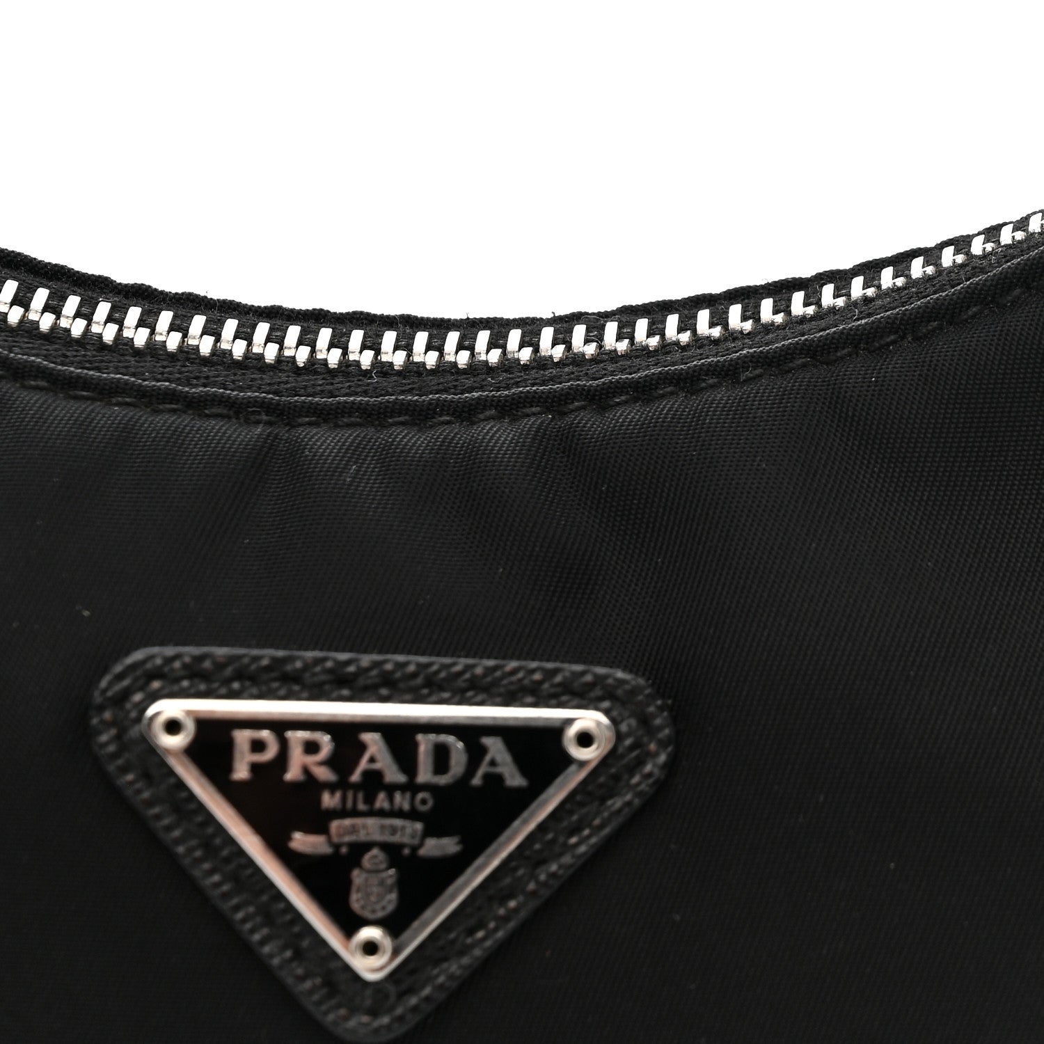 Prada Nylon Re-Edition 2005 Shoulder Bag Black 12 of 12