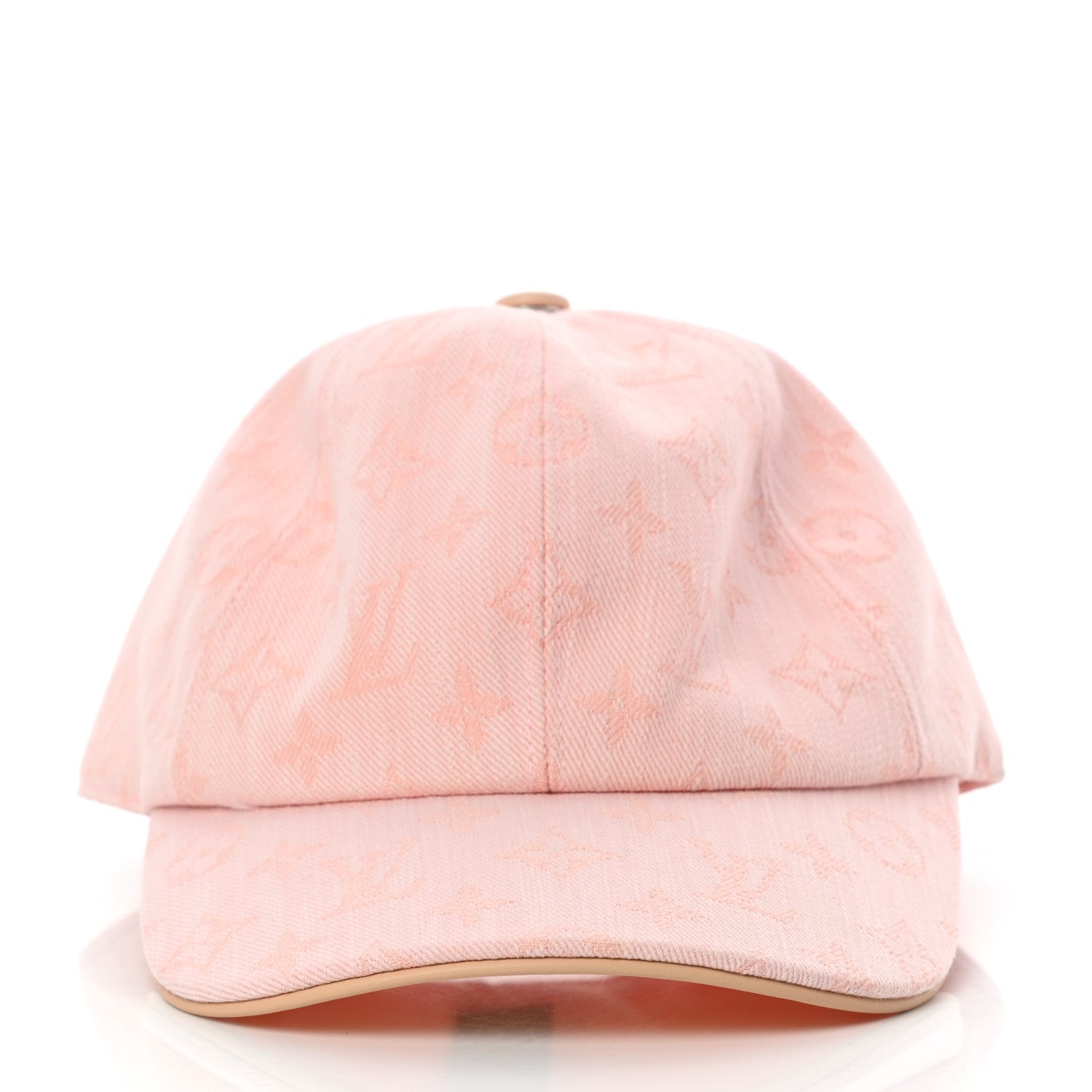 Louis Vuitton Cotton Monogram Jacquard Be My Cap M Pink 3 of 11
