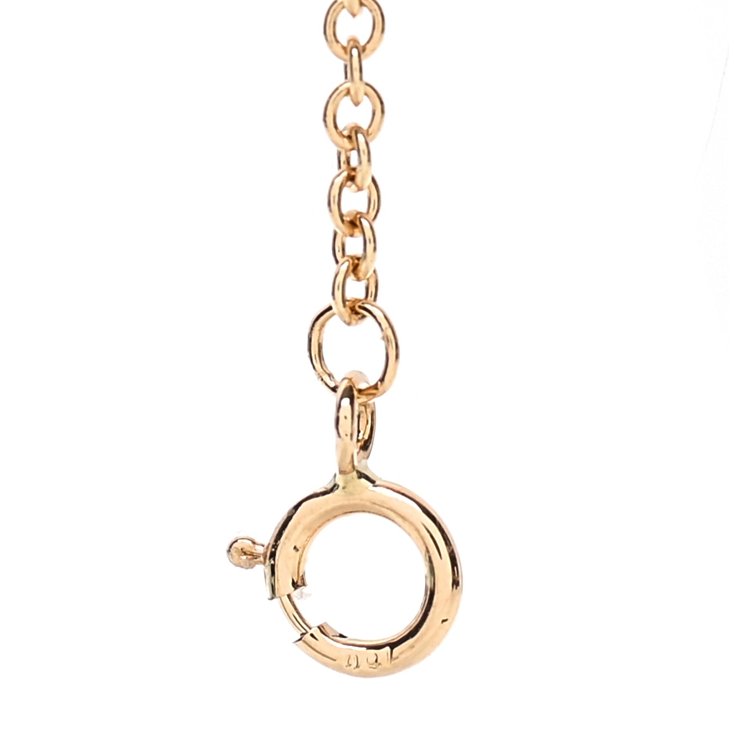 18K Yellow Gold Mini T Smile Bracelet