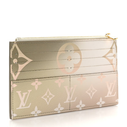 Louis Vuitton Monogram Giant Spring In The City Slim Purse Sunset Kaki 3 of 7