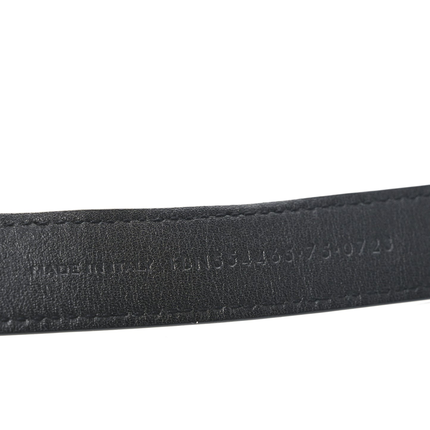Smooth Calfskin Monogram Square Buckle Belt 75 30 Black