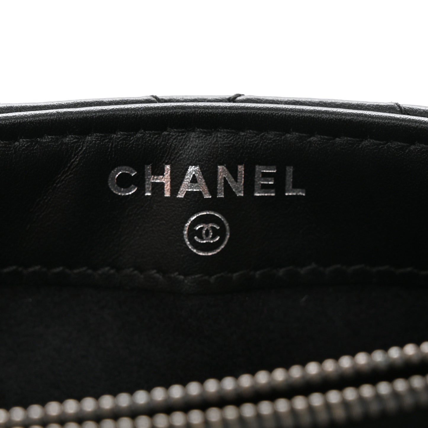 Aged Calfskin Lucky Charms 2.55 Reissue Mini Clutch With Chain Black