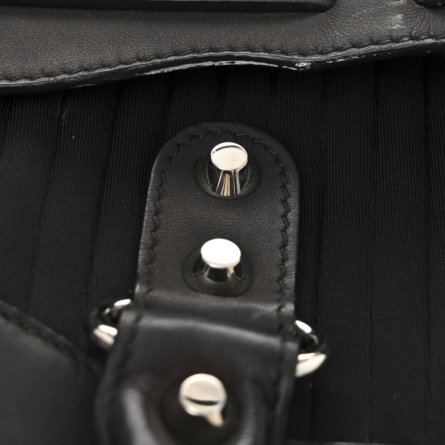 Balenciaga Ribbed Neoprene Classic Silver Hardware City Black 12 of 12