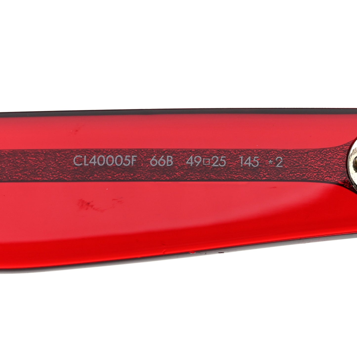 Oversized Round Sunglasses CL4005FN Red