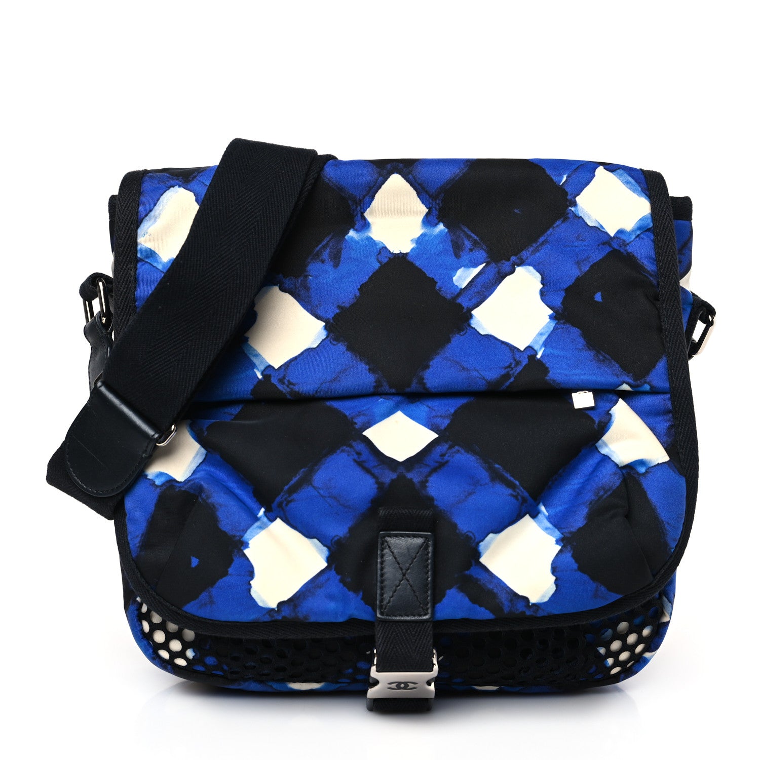 Chanel Nylon Mesh Airline Messenger Multicolor 1 of 9