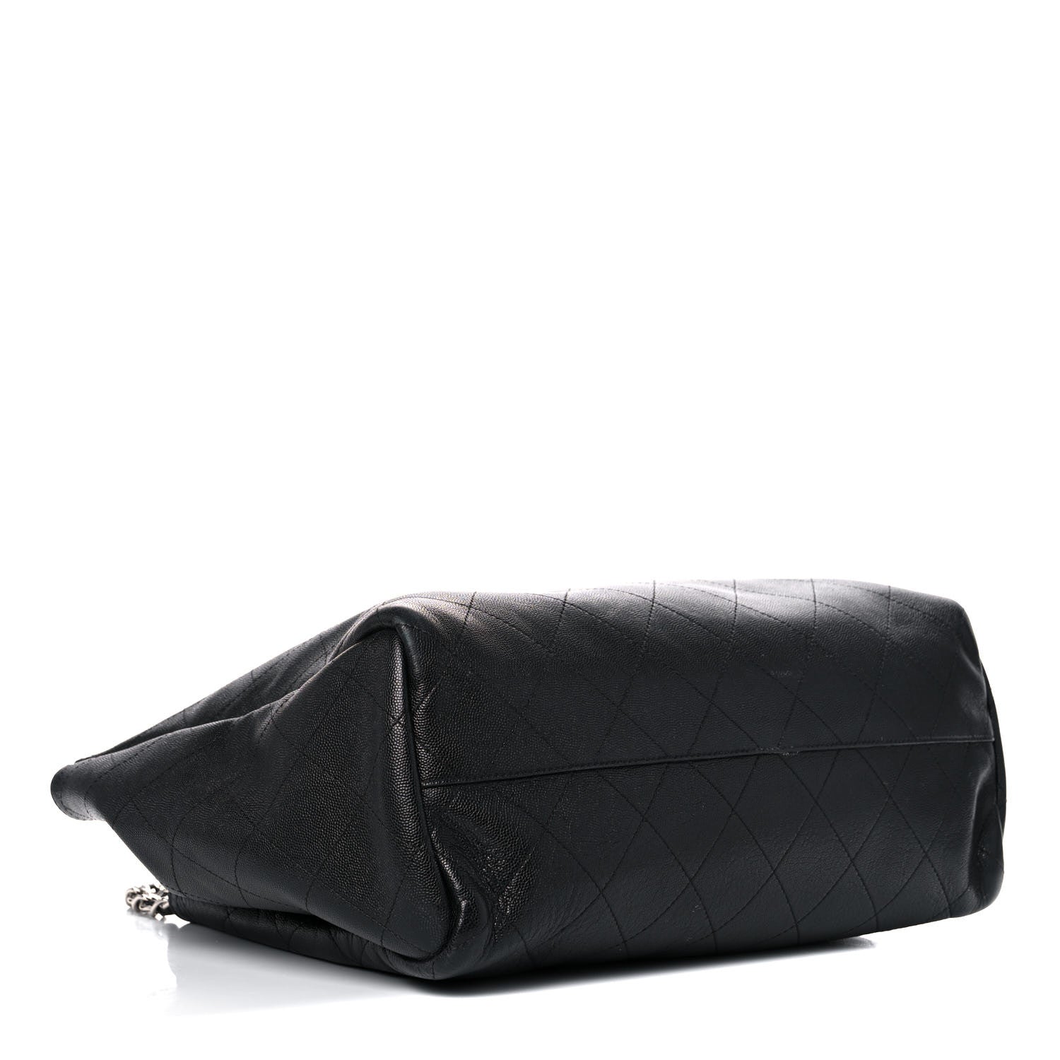 Chanel Caviar Stitched Large Shopping Tote Black 4 of 20