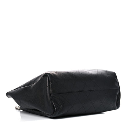 Chanel Caviar Stitched Large Shopping Tote Black 4 of 20