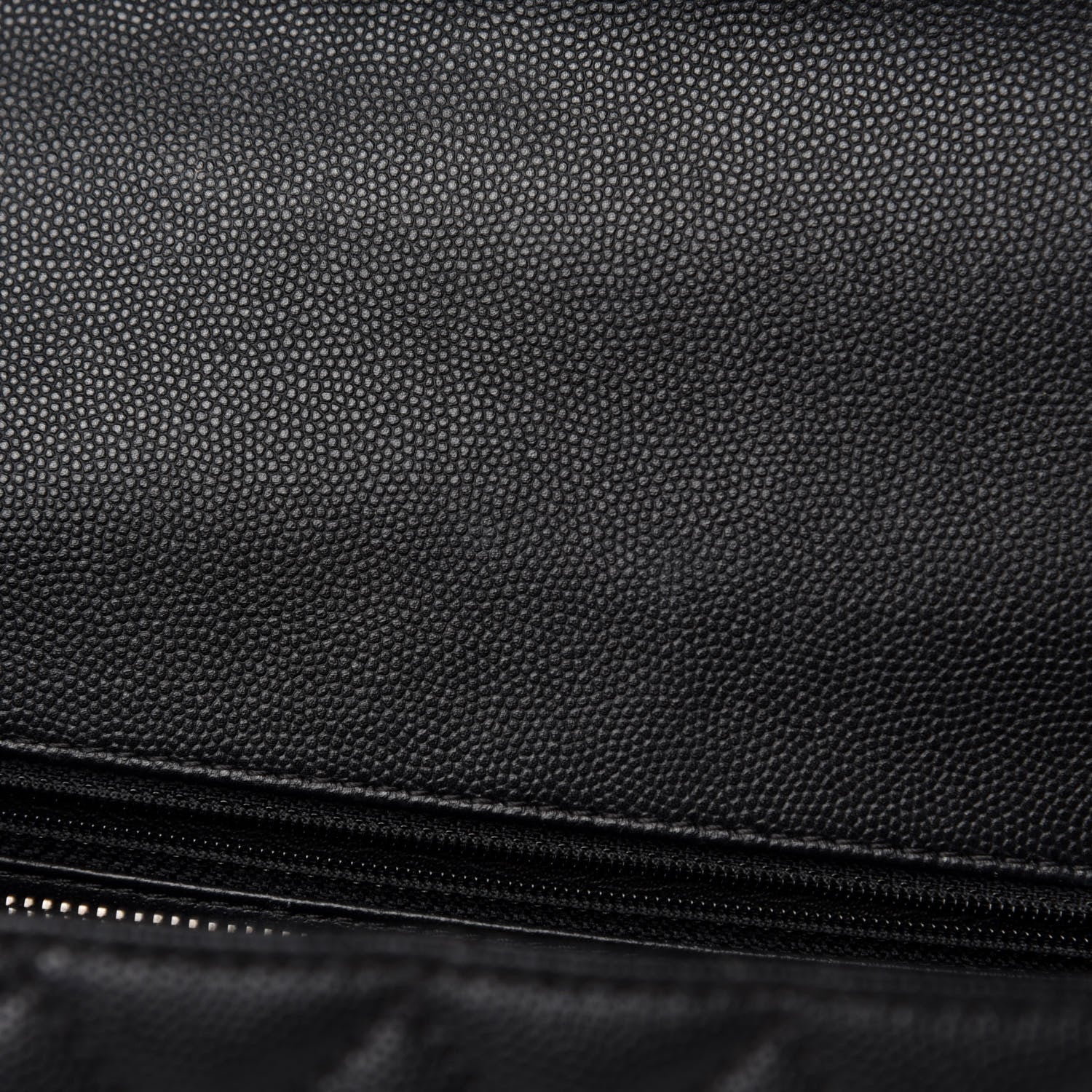 Chanel Caviar Lizard Quilted Small Coco Handle Flap Black 12 of 17