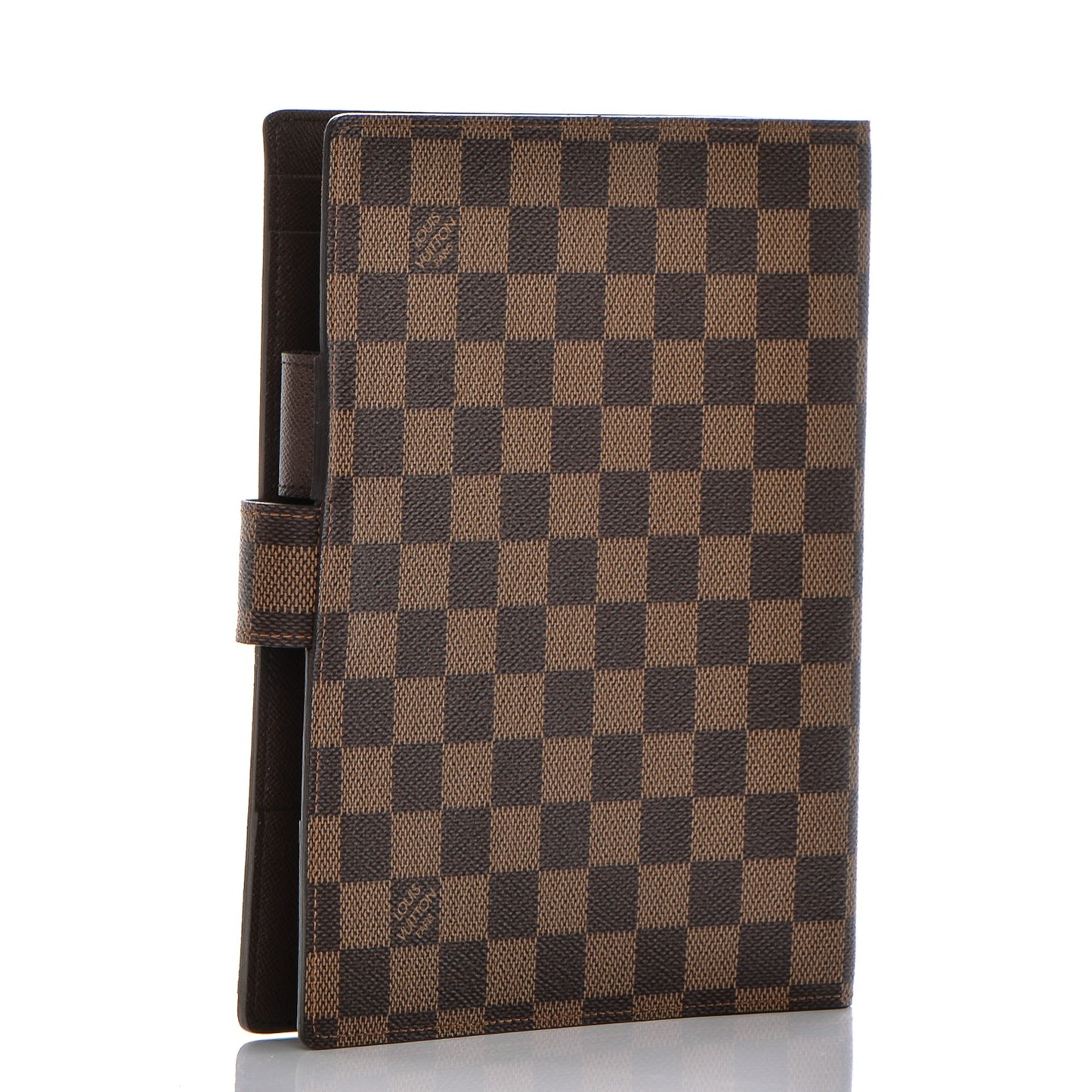 Damier Ebene Large Ring Agenda Cover