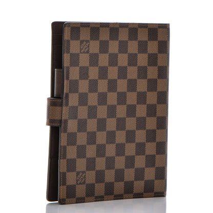 Louis Vuitton Damier Ebene Large Ring Agenda Cover 3 of 6