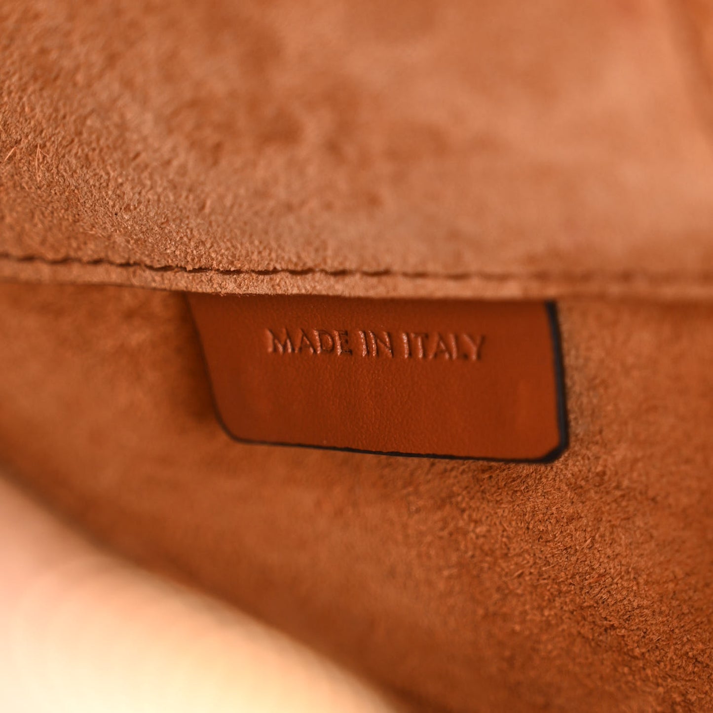 Smooth Calfskin Cuir Triomphe Oval Bag Tan