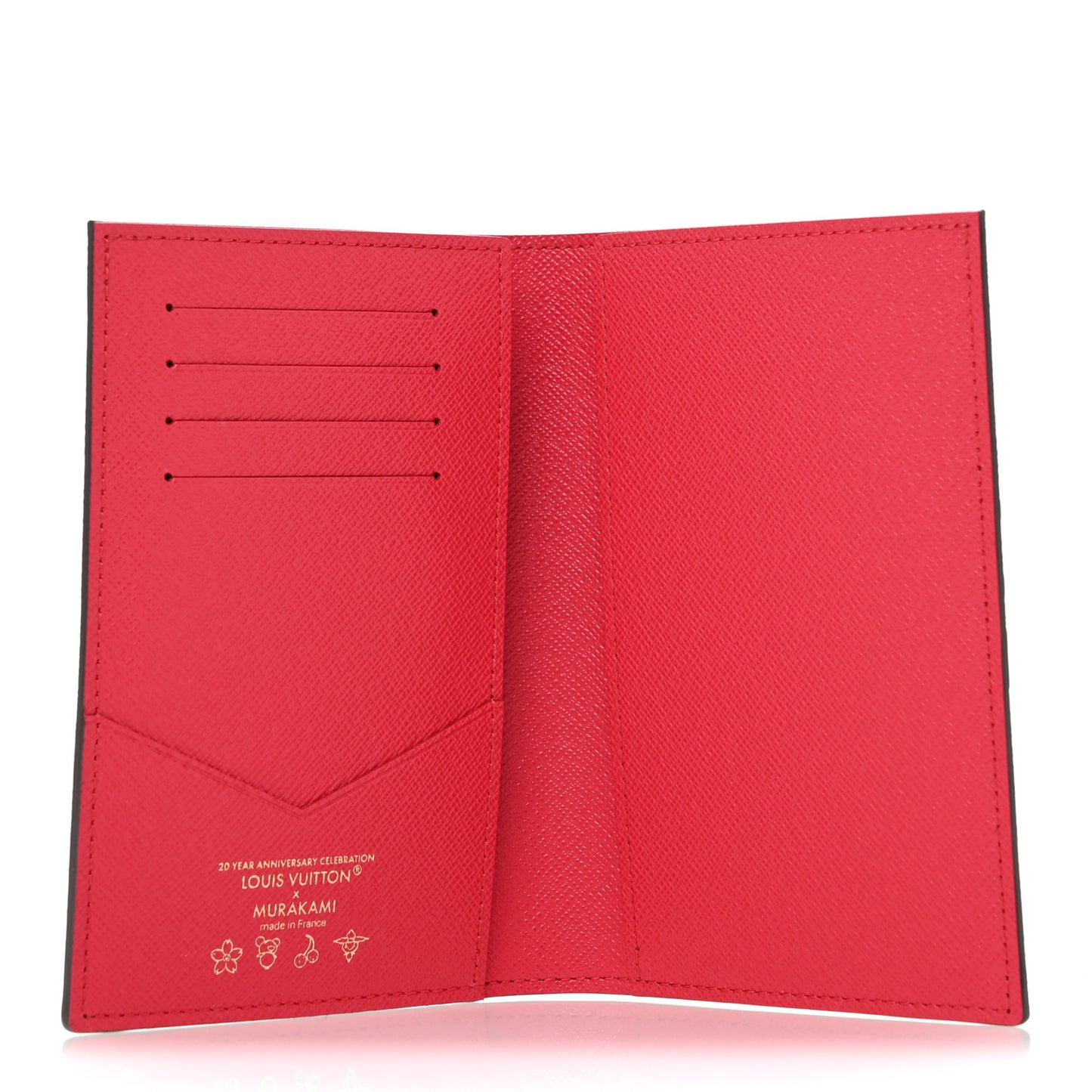 LV X TM Monogram Cerises Passport Cover
