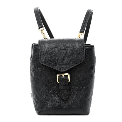 Louis Vuitton Empreinte Monogram Giant Tiny Backpack Black 1 of 9