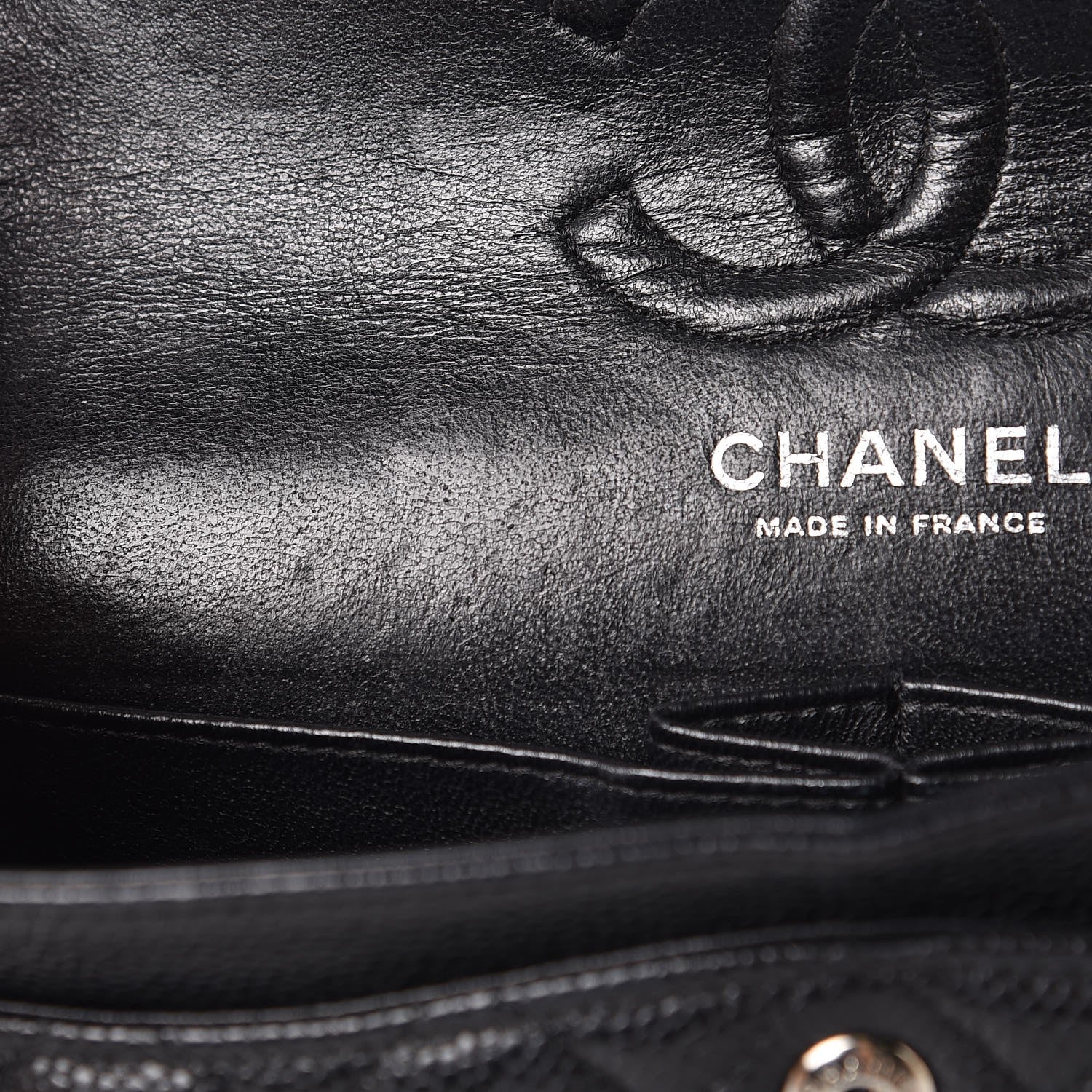 Chanel Caviar Quilted Small Double Flap Black 8 of 15