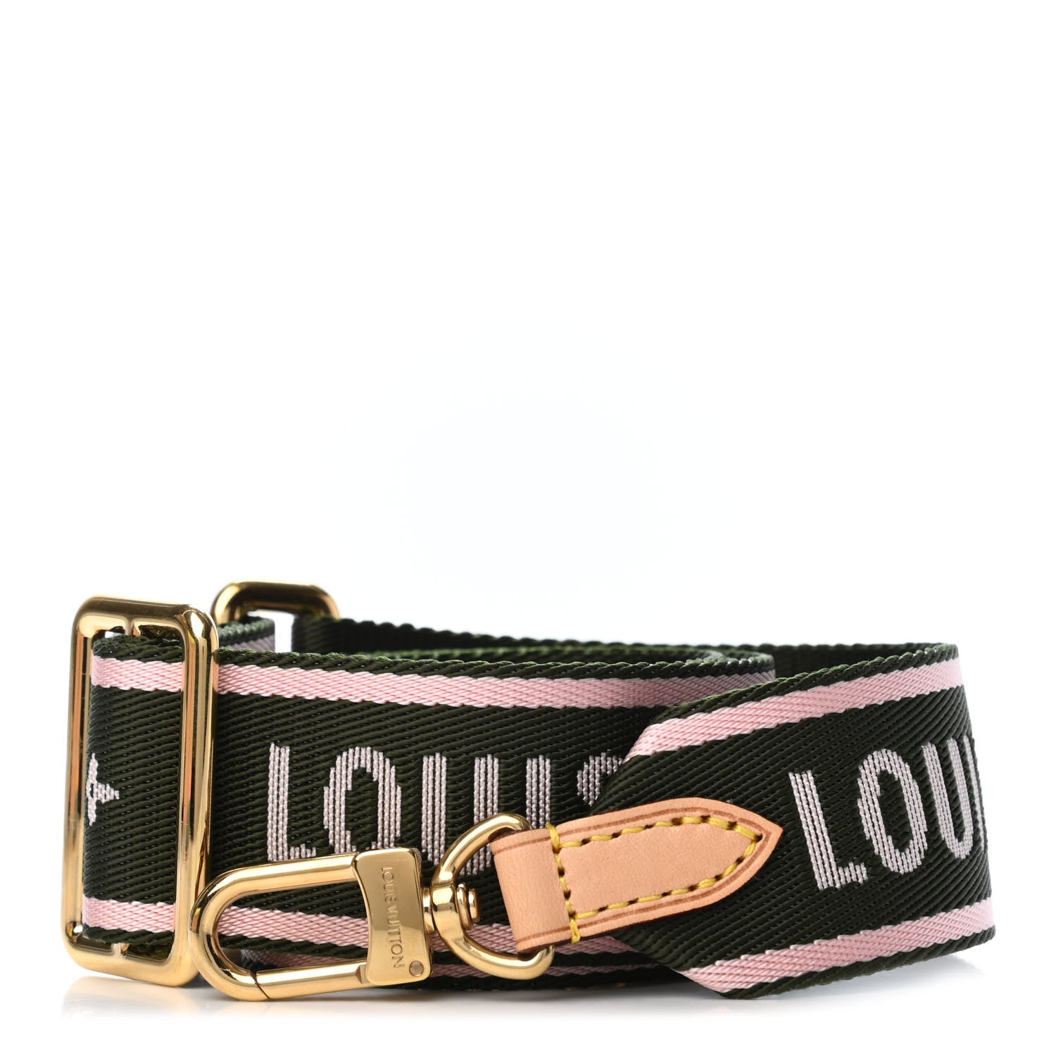 Louis Vuitton Nylon Bandouliere Shoulder Strap Kaki 1 of 4
