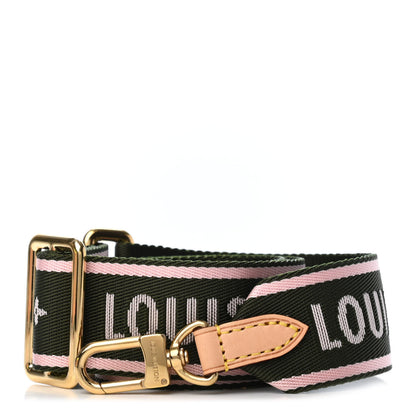 Louis Vuitton Nylon Bandouliere Shoulder Strap Kaki 1 of 4
