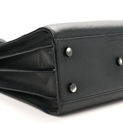 Saint Laurent Grained Calfskin Baby Sac De Jour Black 8 of 11