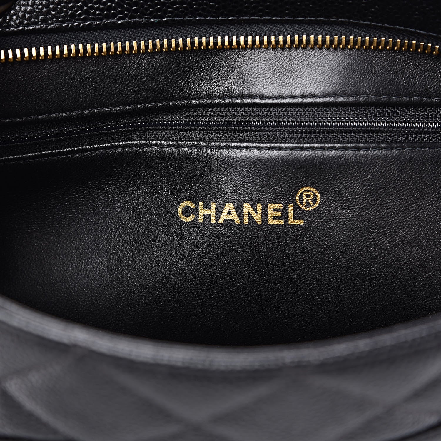 Chanel Caviar Quilted Medallion Tote Black 6 of 12