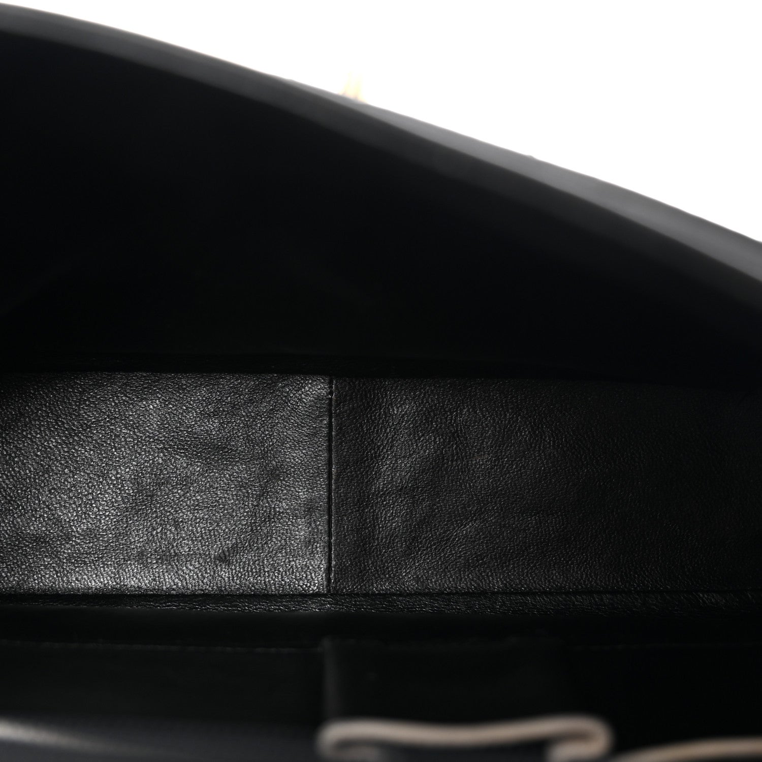Chanel Lambskin Quilted Single Flap Black White 5 of 15