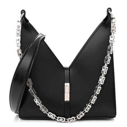 Givenchy Box Calfskin Mini Cut Out Shoulder Bag Black 1 of 11
