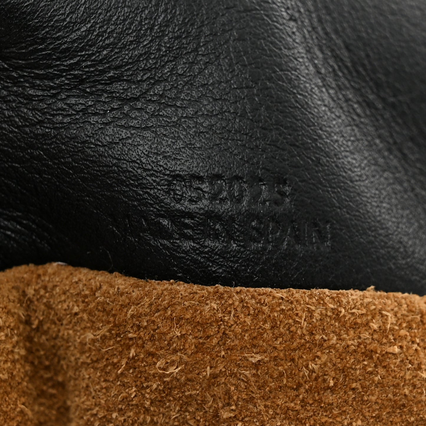 Calfskin Mini Flamenco Knot Clutch Black