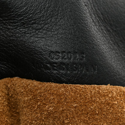 Loewe Calfskin Mini Flamenco Knot Clutch Black 7 of 10
