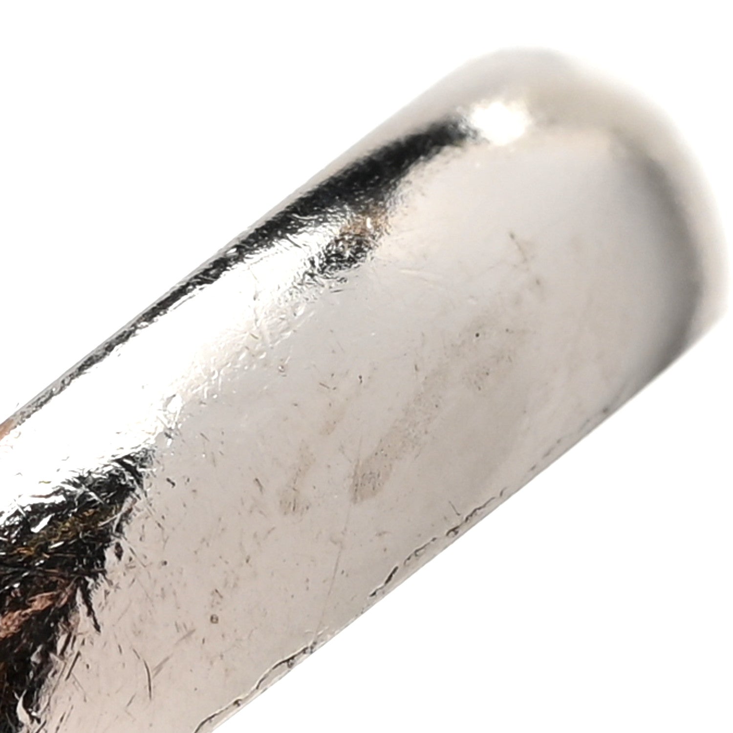 Chanel Crystal Coco Flapper Camellia CC Ring 52/6 Silver 5 of 6