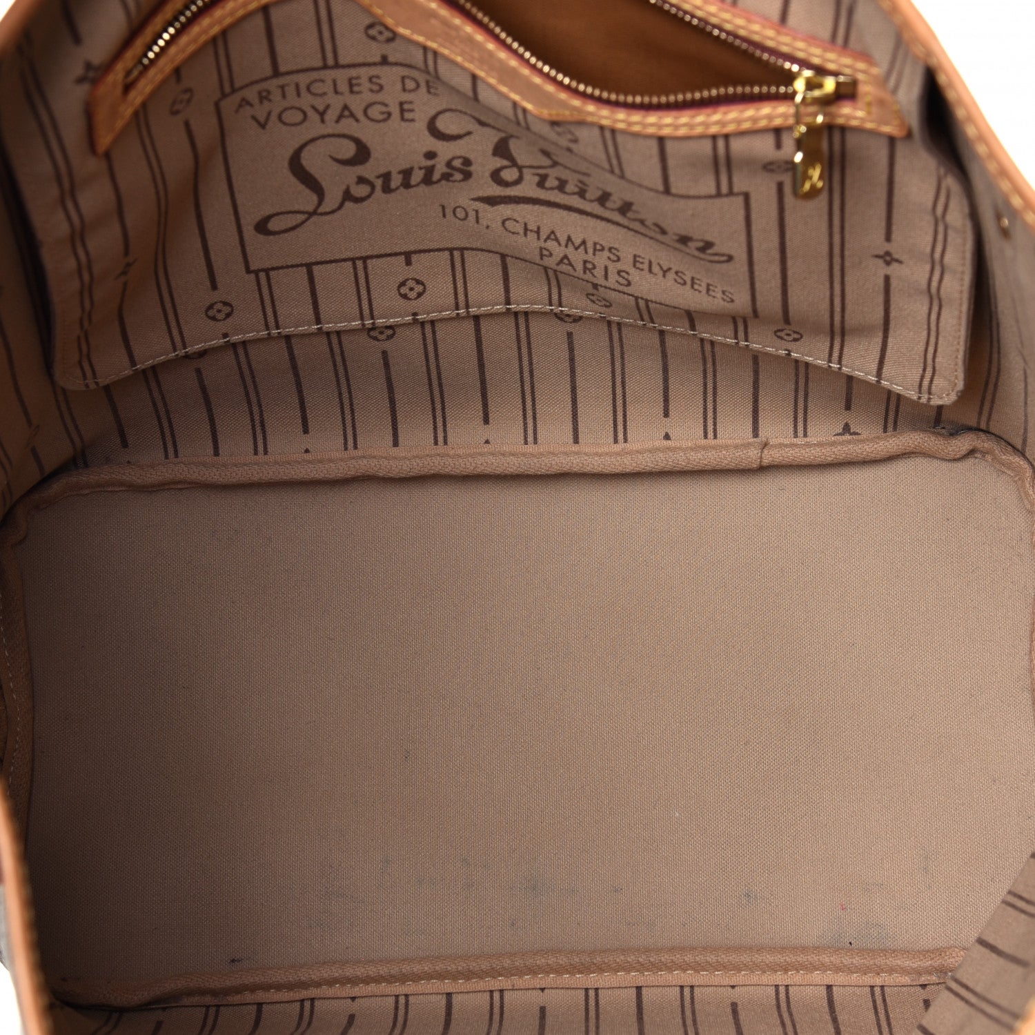 Louis Vuitton Monogram Neverfull MM 4 of 6