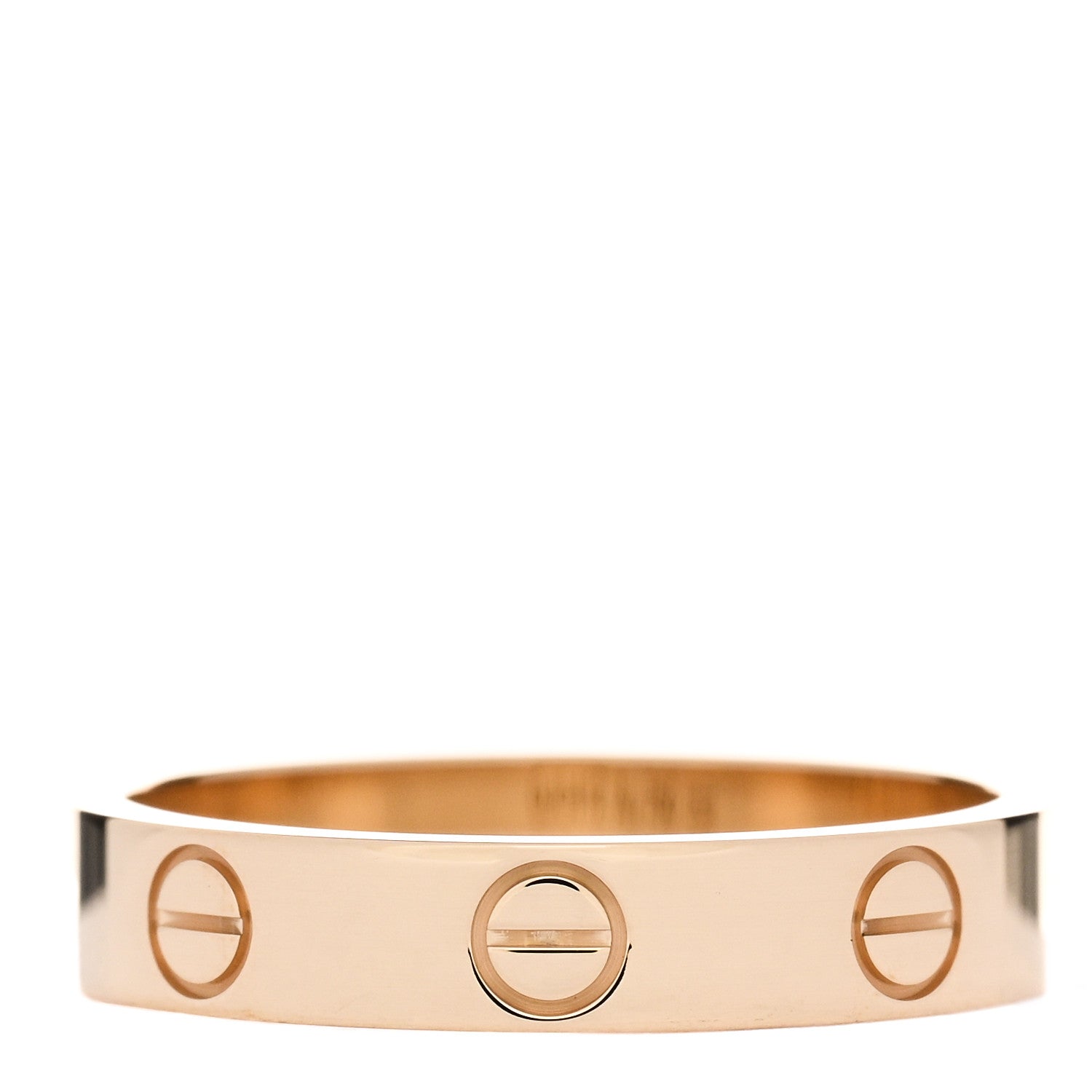 Cartier 18K Yellow Gold 3.5mm LOVE Wedding Band Ring 52 6 3 of 4