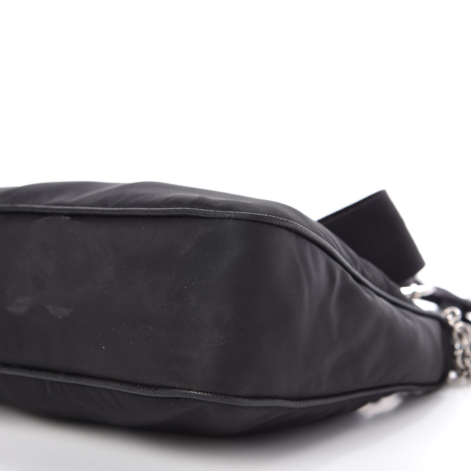 Prada Nylon Re-Edition 2005 Shoulder Bag Black 7 of 10
