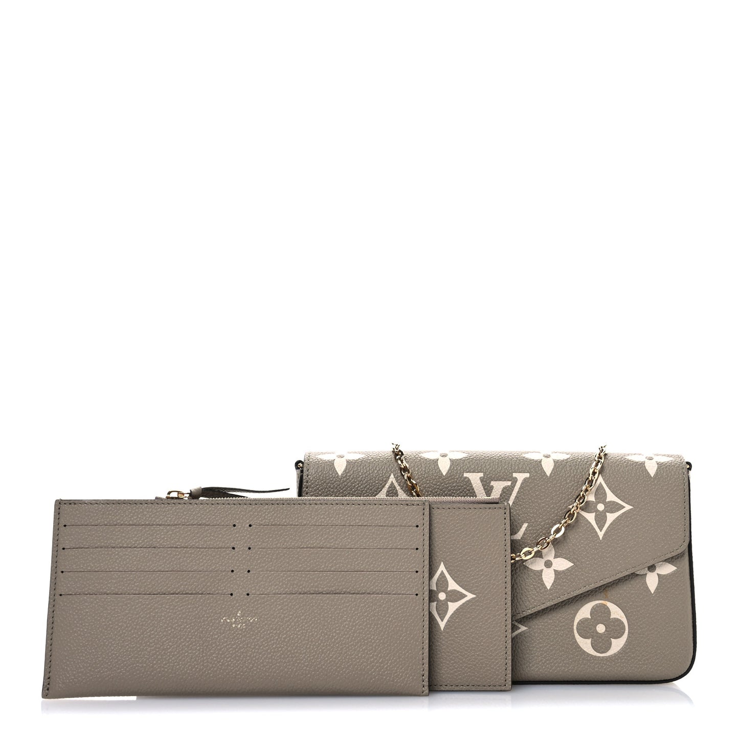 Empreinte Monogram Giant Felicie Pochette Tourterelle Creme