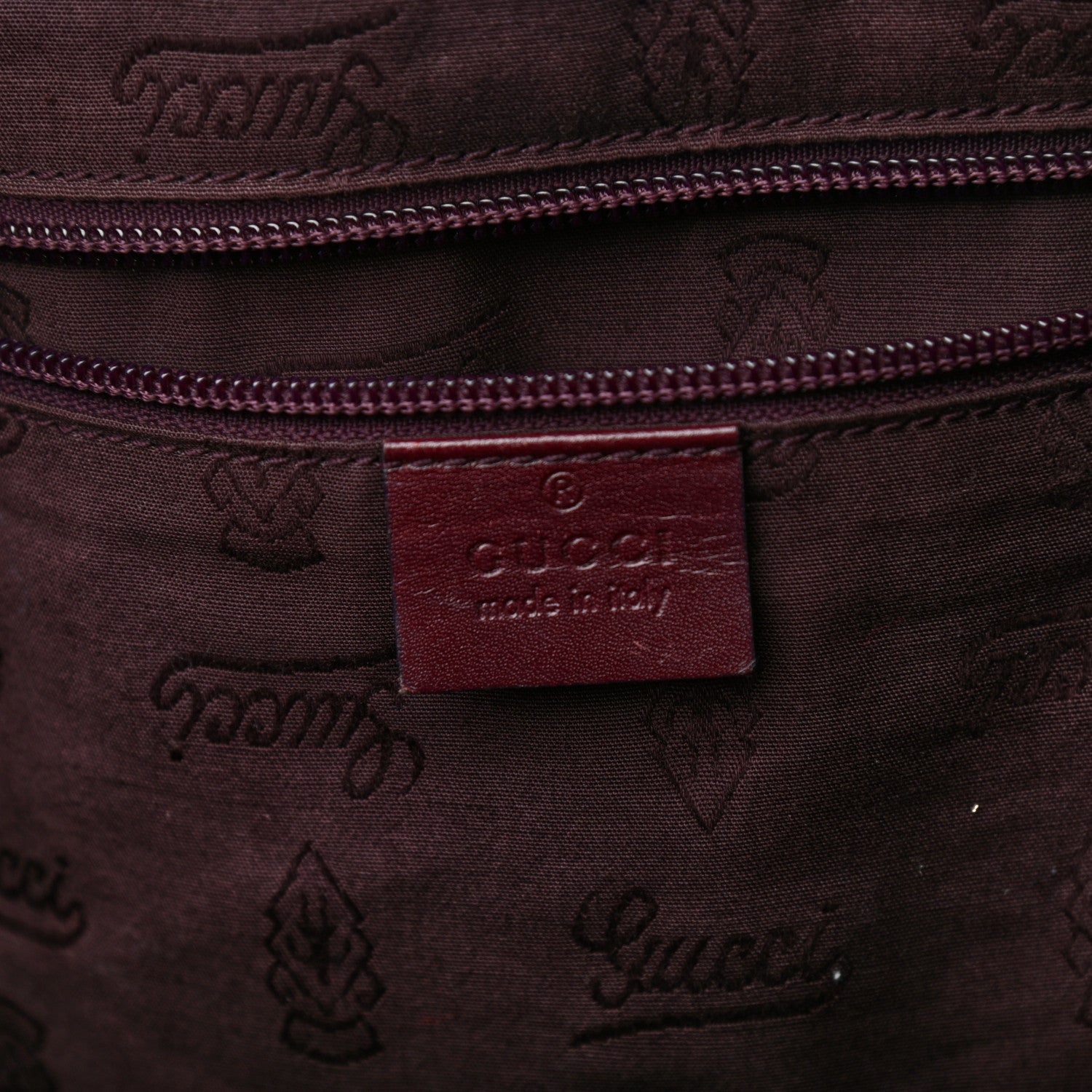 Gucci Imprime Monogram Large Carry On Duffle Bordeaux 5 of 16