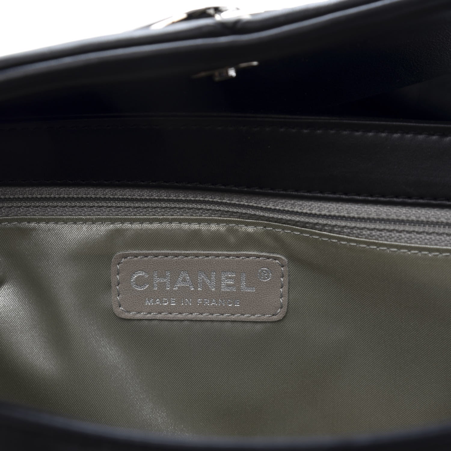 Chanel Lambskin Quilted Flap Bag Black 8 of 10