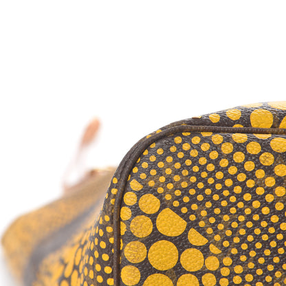 Louis Vuitton Monogram Kusama Waves Neverfull MM Yellow 16 of 19