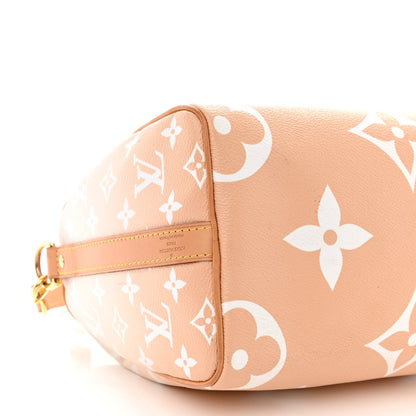 Louis Vuitton Monogram Giant By The Pool Speedy Bandouliere 25 Brume 11 of 19