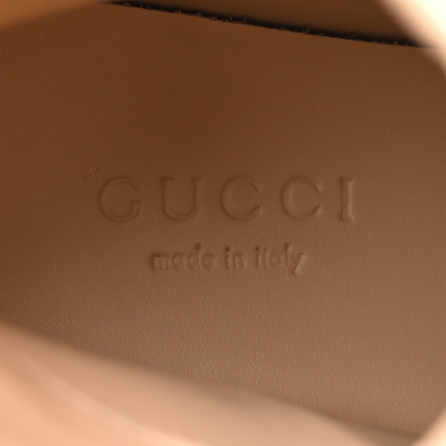 Gucci Calfskin Sylvie Web Lace Up Combat Boots 35 Black 6 of 13