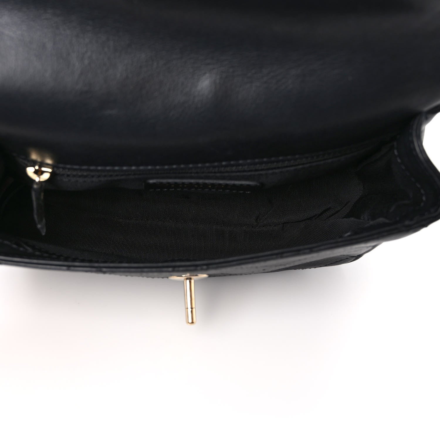 Chanel Calfskin Stitched Coco Curve Waist Bag Black 5 of 9