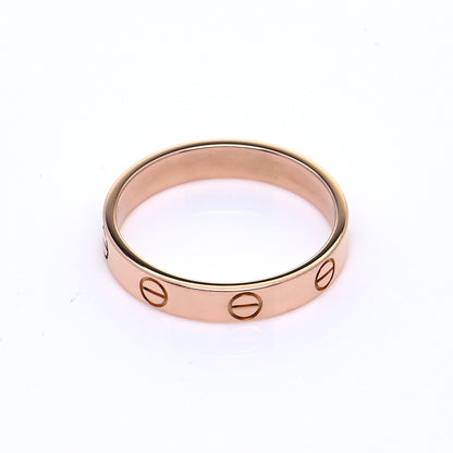 Cartier 18K Pink Gold 3.5mm LOVE Wedding Band Ring 57 8 8 of 13