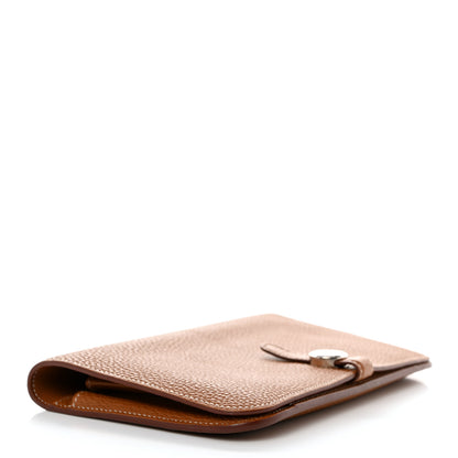 Hermes Togo Dogon Duo Wallet Gold 5 of 10